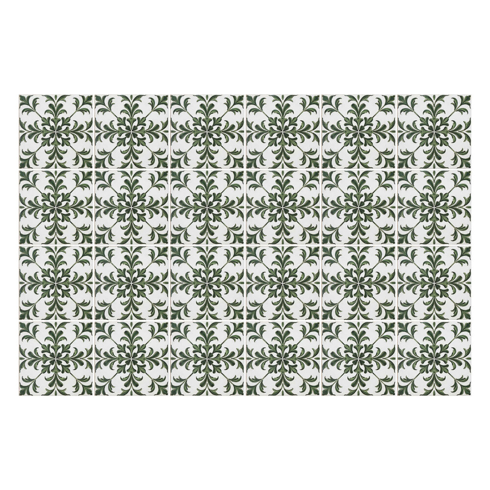 Samolepky na kachličky Kvetinové ozdoby