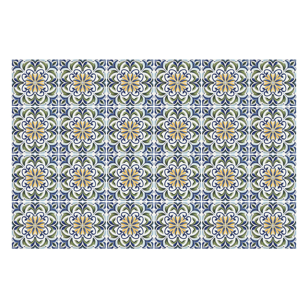 Nálepky na dlaždice Španielsky dizajn dlaždíc