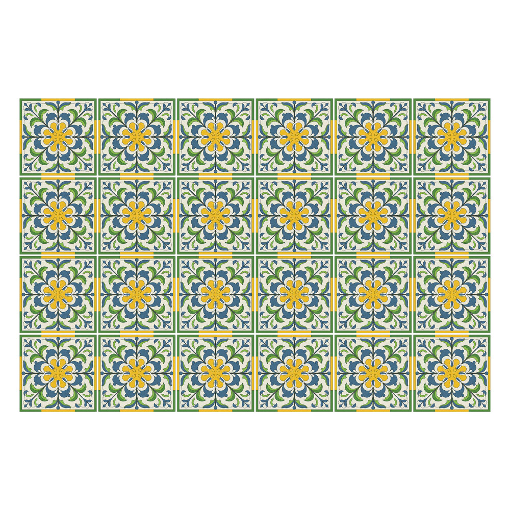 Samolepky na kachličky Exotické dlaždice