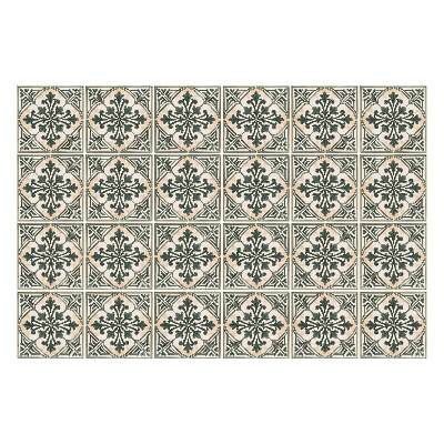 Nálepky na dlaždice Kvetinové dlaždice