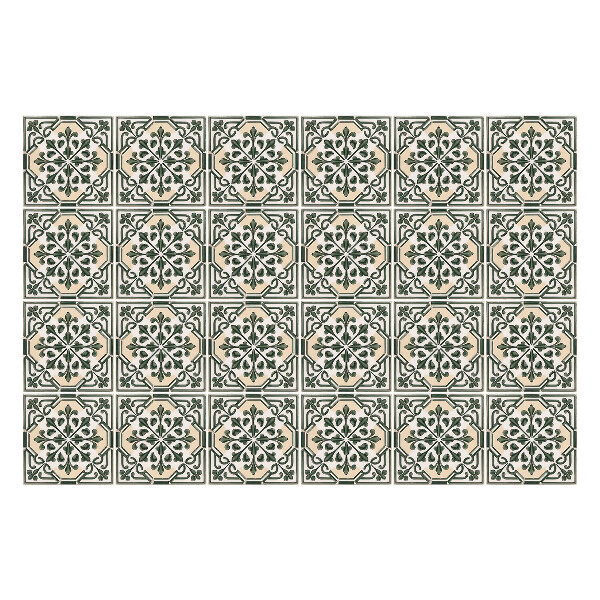 Samolepky na obklady Kvetinové dlaždice