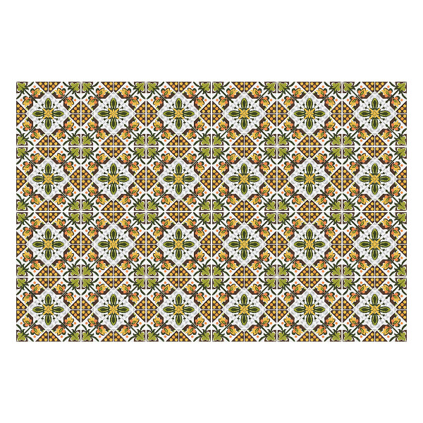 Nálepky na dlaždice Ozdobné ozdoby v sieťke