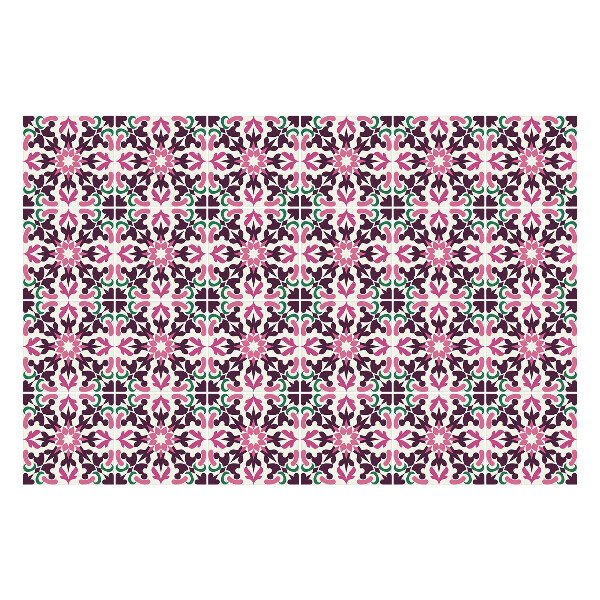 Nálepky na dlaždice Vzory v živých farbách