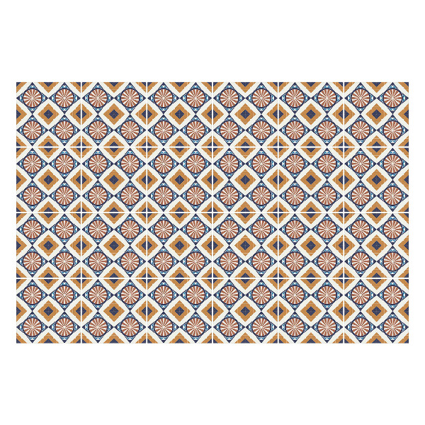 Samolepky na kachličky Jemne zdobené dlaždice