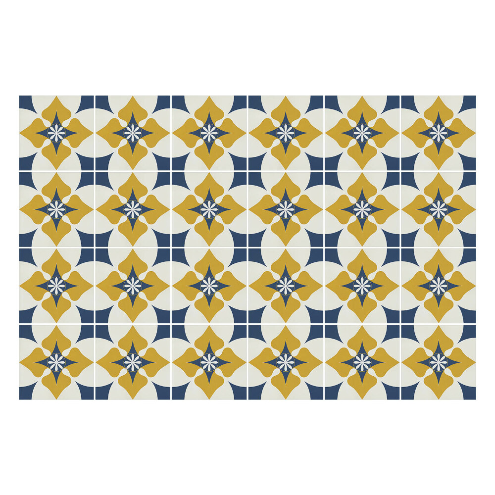 Samolepky na obklady Pastelové kvetinové motívy