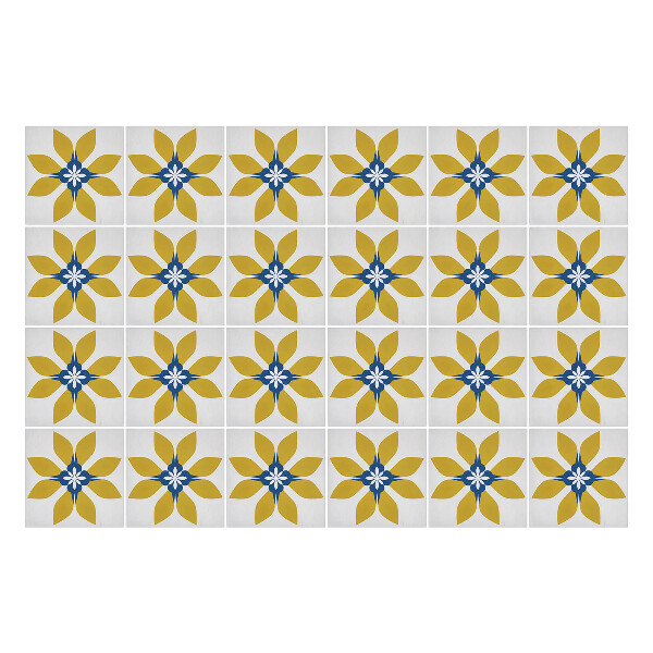 Samolepky na kachličky Minimalistické kvety