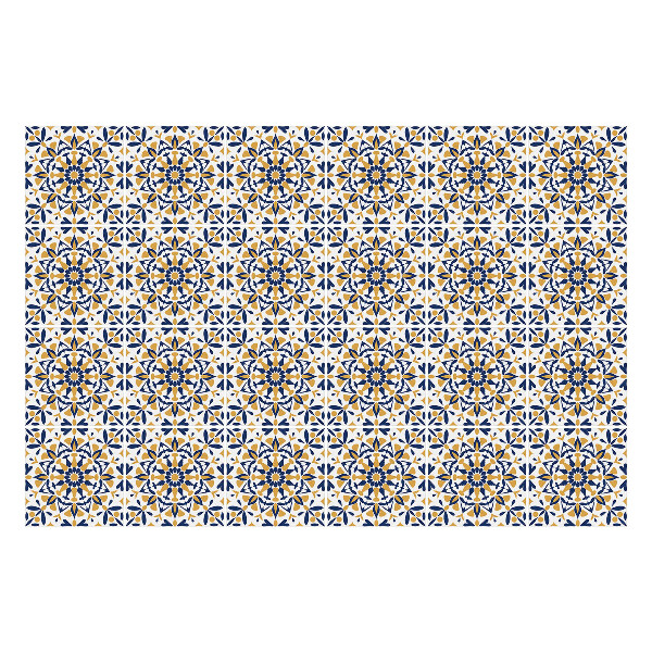 Nálepky na dlaždice Detailne zdobené dlaždice