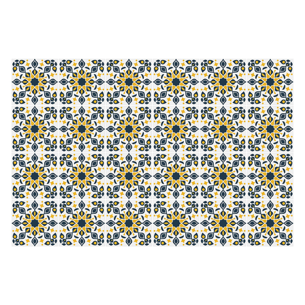 Samolepky na obklady Rastlinné motívy v aranžmáne