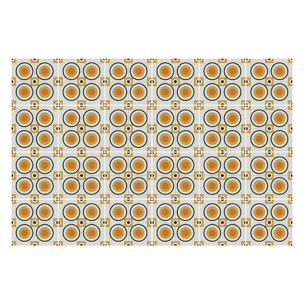 Samolepky na kachličky Okrúhle motívy