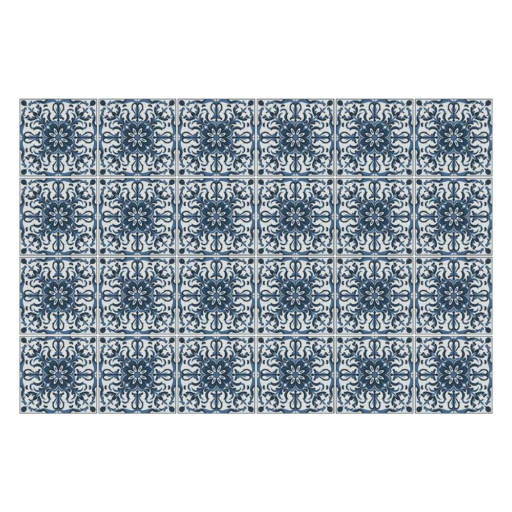 Samolepky na obklady Zdobené dlaždice