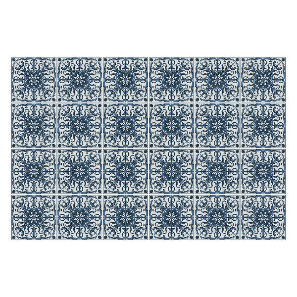 Samolepky na obklady Zdobené dlaždice