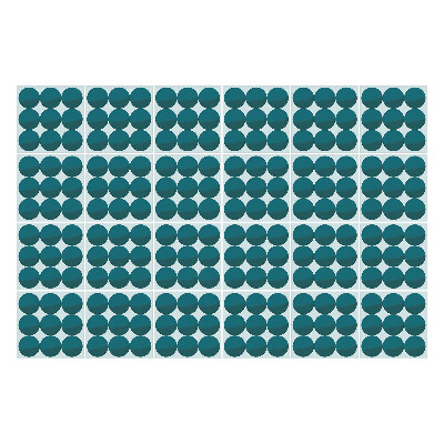 Nálepky na dlaždice Usporiadanie kruhov v mriežke