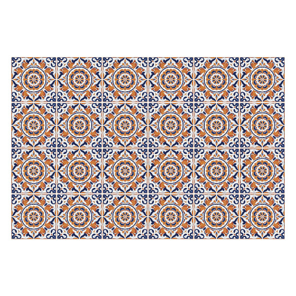 Nálepky na dlaždice Kvetinové ozdoby v aranžmáne