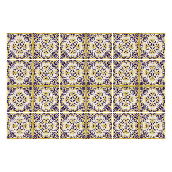 Samolepky na obklady Kvetinové ozdoby