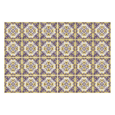 Samolepky na obklady Kvetinové ozdoby