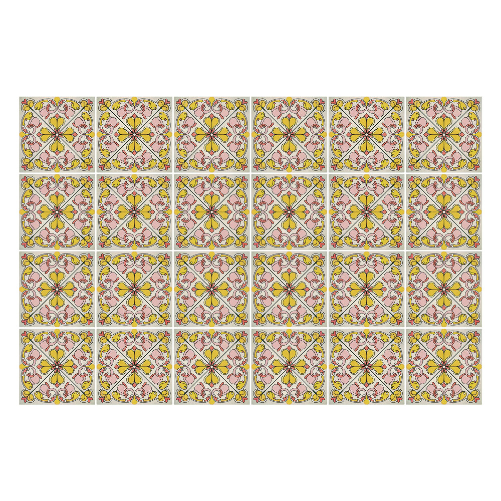 Nálepky na dlaždice Pastelové dlaždice