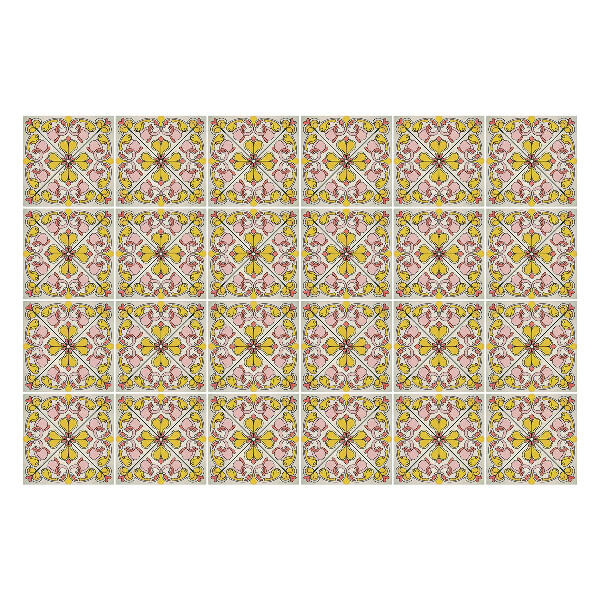 Nálepky na dlaždice Pastelové dlaždice