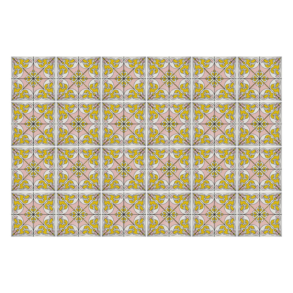 Samolepky na obklady Pastelové dlaždice