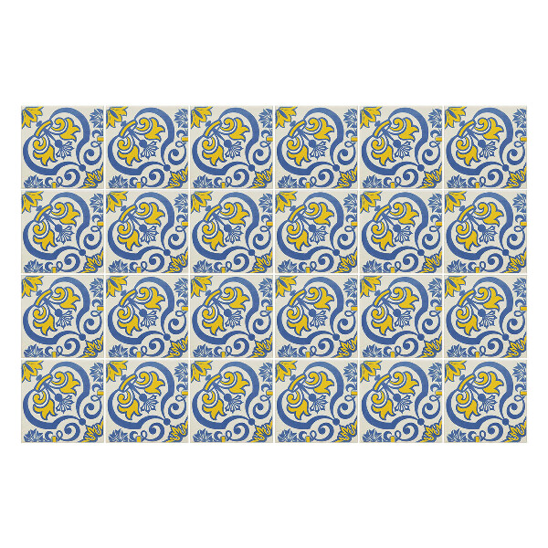 Samolepky na obklady Staré zdobené dlaždice