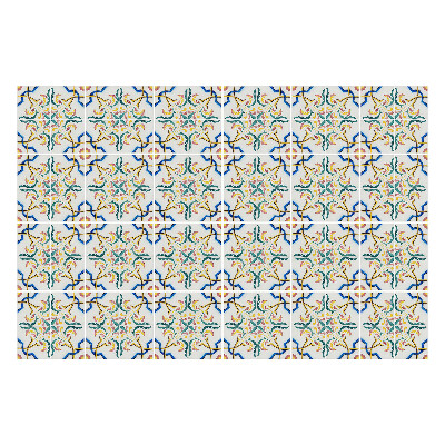 Samolepky na kachličky Kvetinové ozdoby v aranžmáne