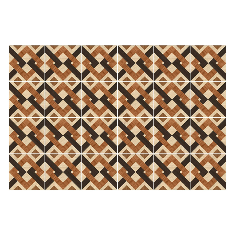 Samolepky na kachličky Usporiadanie geometrických čiar