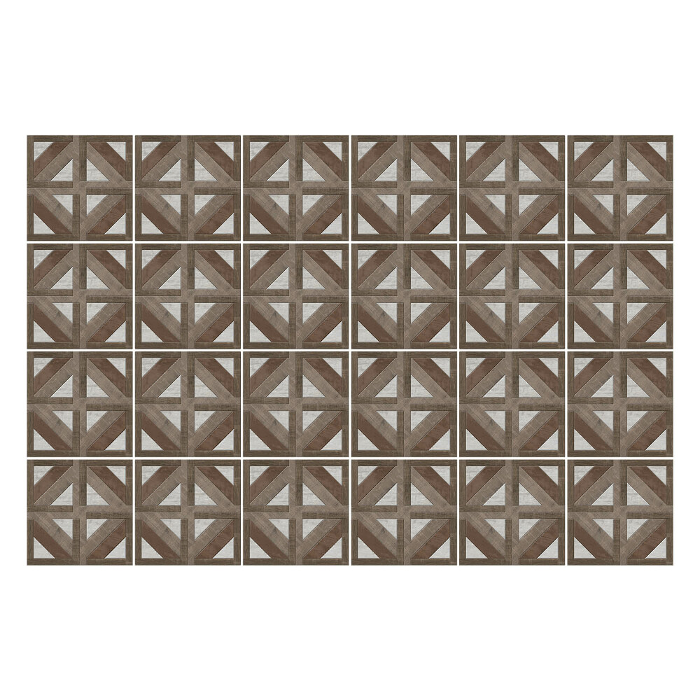 Samolepky na kachličky Motív pretínajúcich sa dosiek