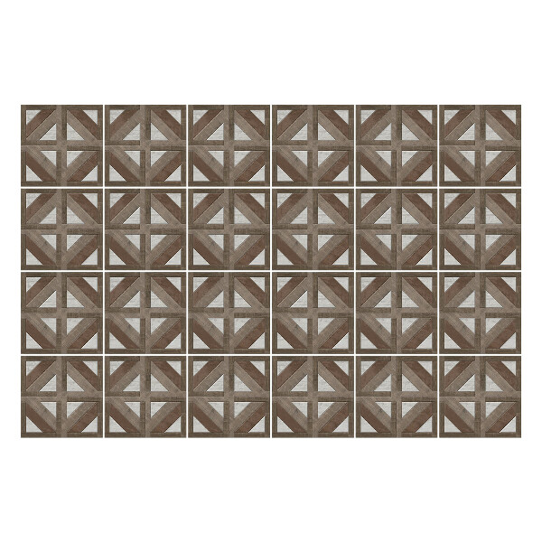 Samolepky na kachličky Motív pretínajúcich sa dosiek