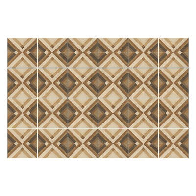 Samolepky na obklady Drevené kosoštvorce v aranžmáne