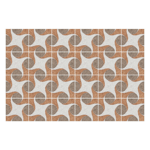 Nálepky na dlaždice Dynamické kruhy a elipsy