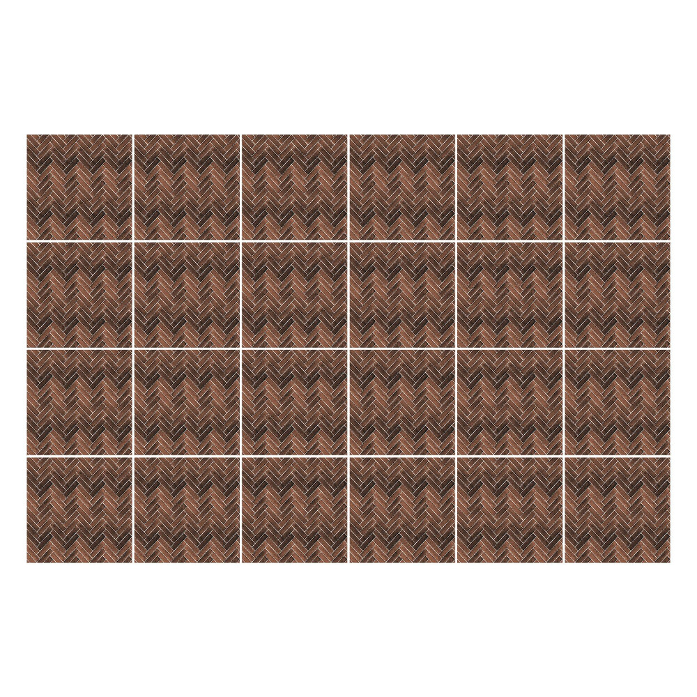 Samolepky na obklady Kľukaté čiary v látke