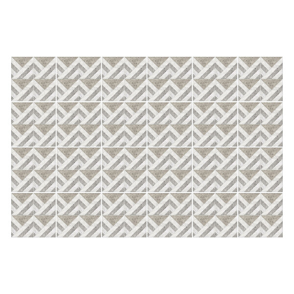 Samolepky na kachličky Cikcak v šachovnicovom vzore