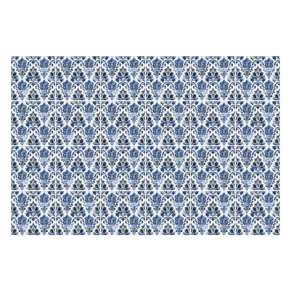 Samolepky na kachličky Klasický kvetinový ornament