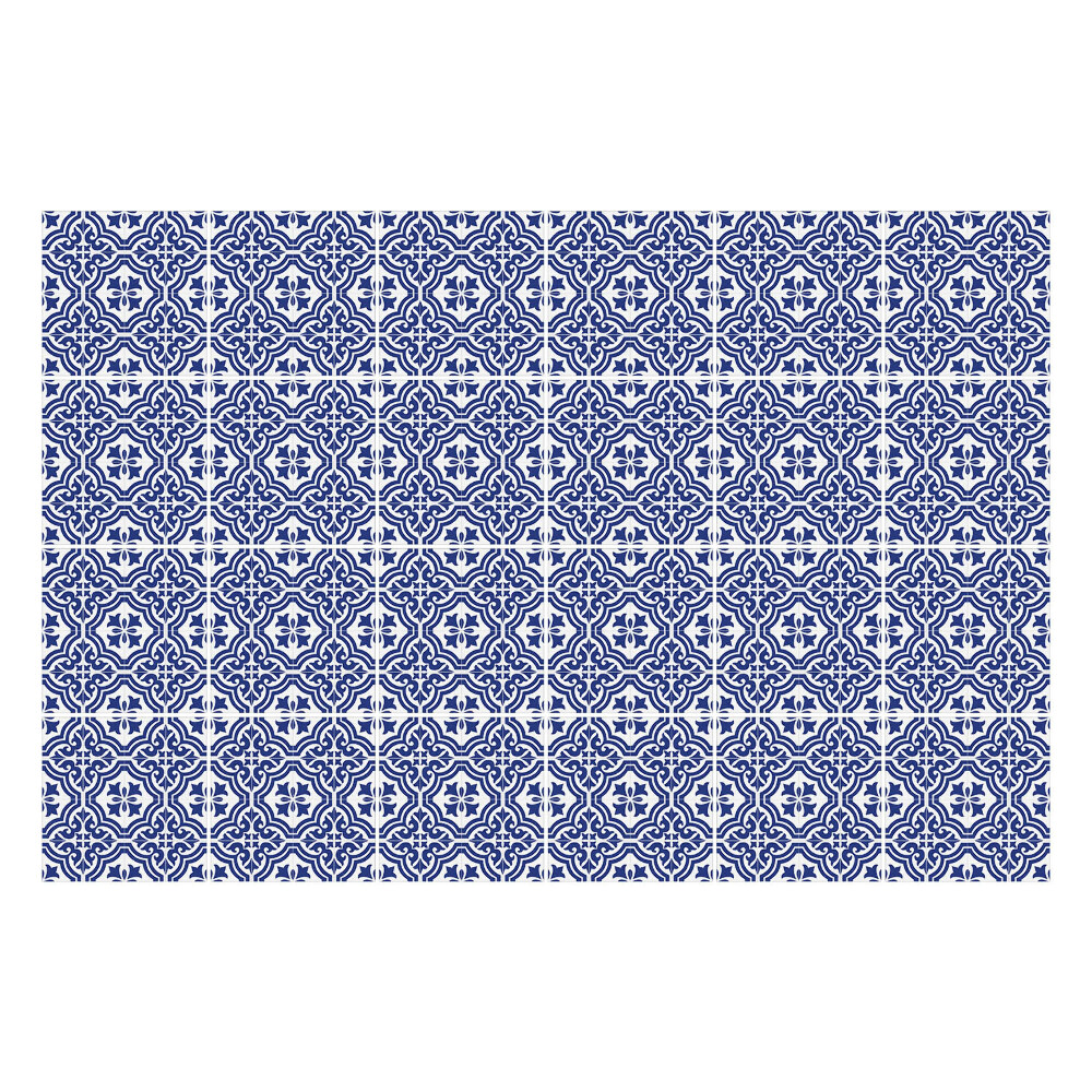 Samolepky na obklady Kvetinové ozdoby v sieťke