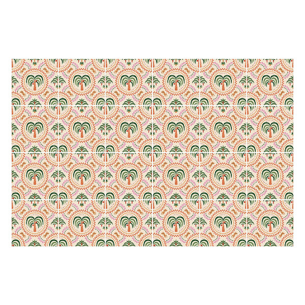 Samolepky na obklady Motív exotickej palmy