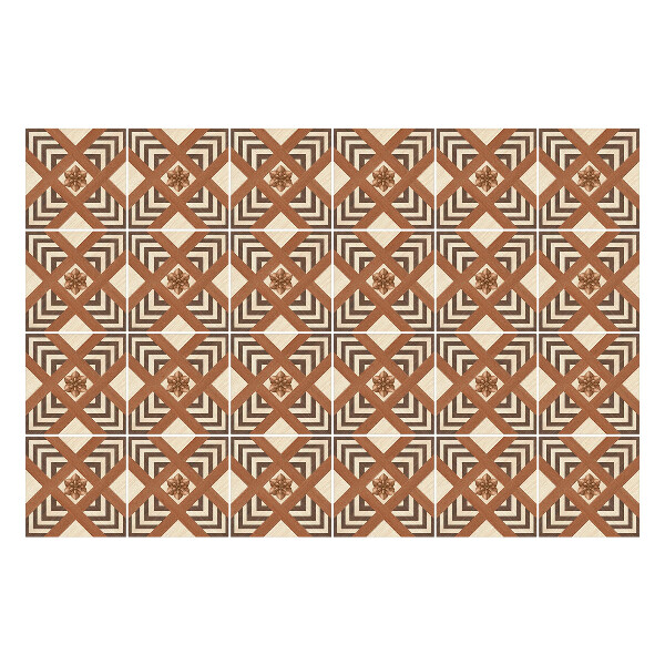 Nálepky na dlaždice Geometrické kosoštvorce s rámami