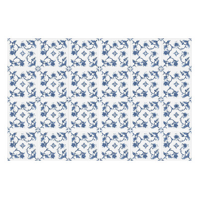 Nálepky na dlaždice Malé kvety a listy