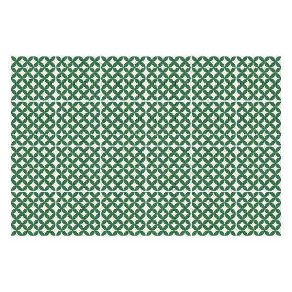 Samolepky na kachličky Starožitný módny vzor