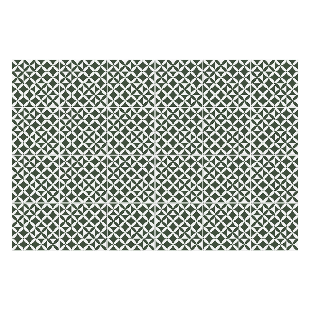 Nálepky na dlaždice Módna geometria