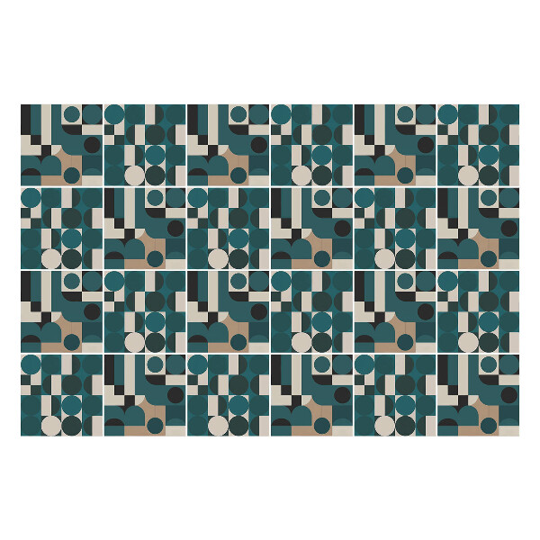 Samolepky na kachličky Dizajn Bauhaus