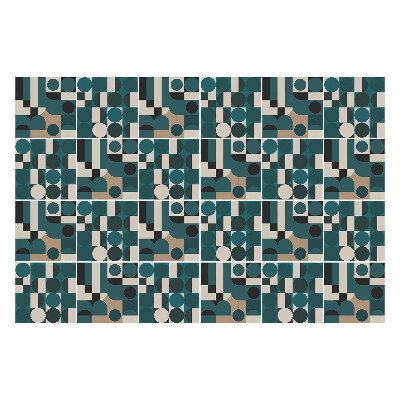 Samolepky na kachličky Dizajn Bauhaus