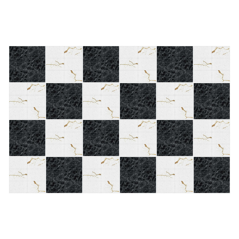 Nálepky na dlaždice Geometria v kontrastoch