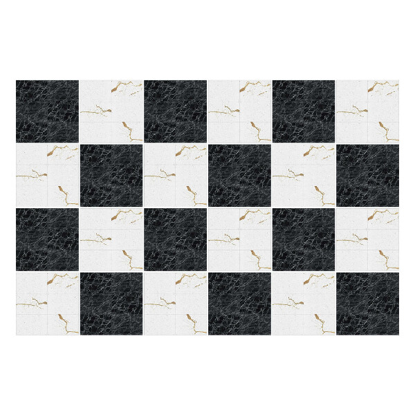 Nálepky na dlaždice Geometria v kontrastoch