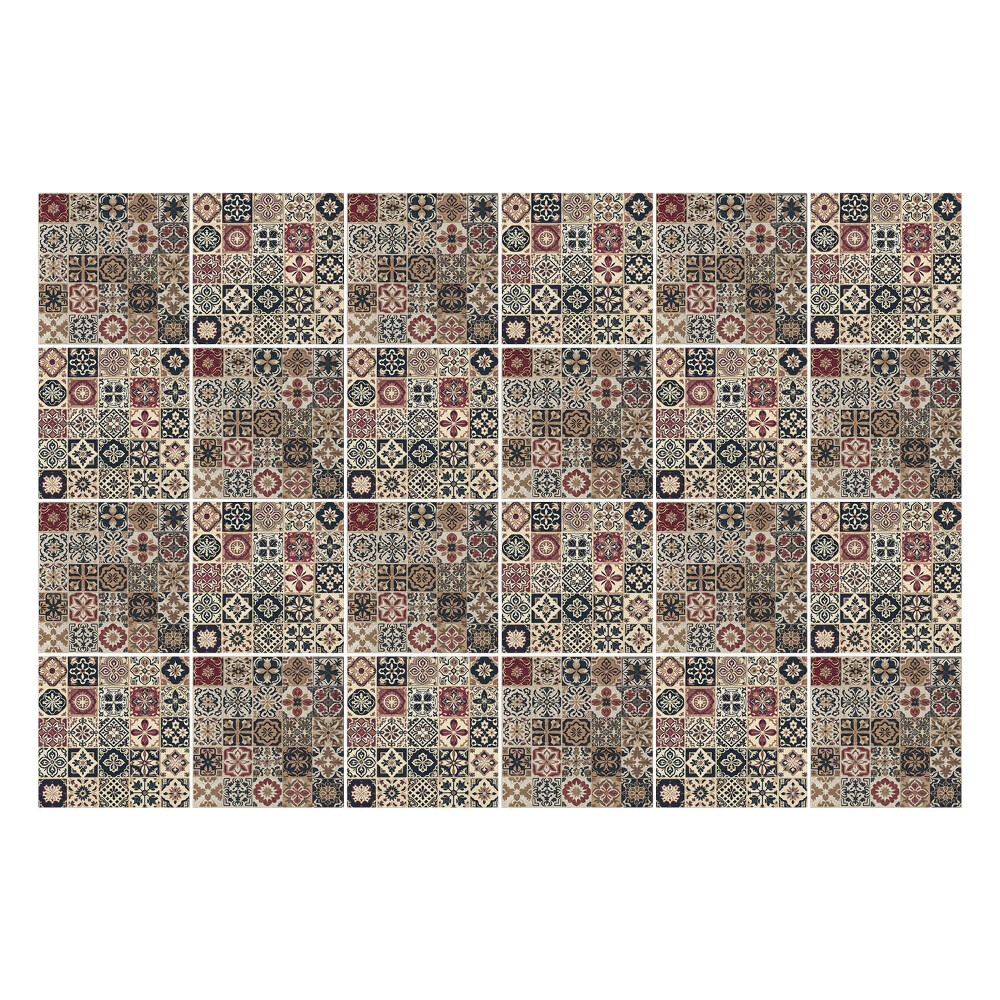 Samolepky na obklady Klasické dlaždice s ornamentami