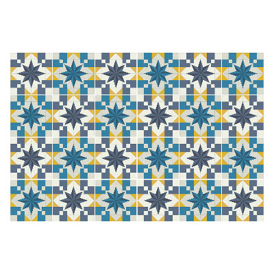 Nálepky na dlaždice Geometria s hviezdami