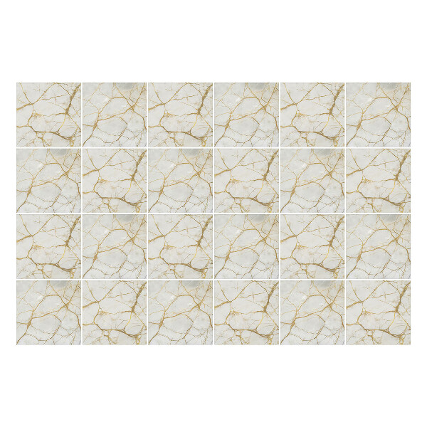 Nálepky na dlaždice Elegantný mramorový motív