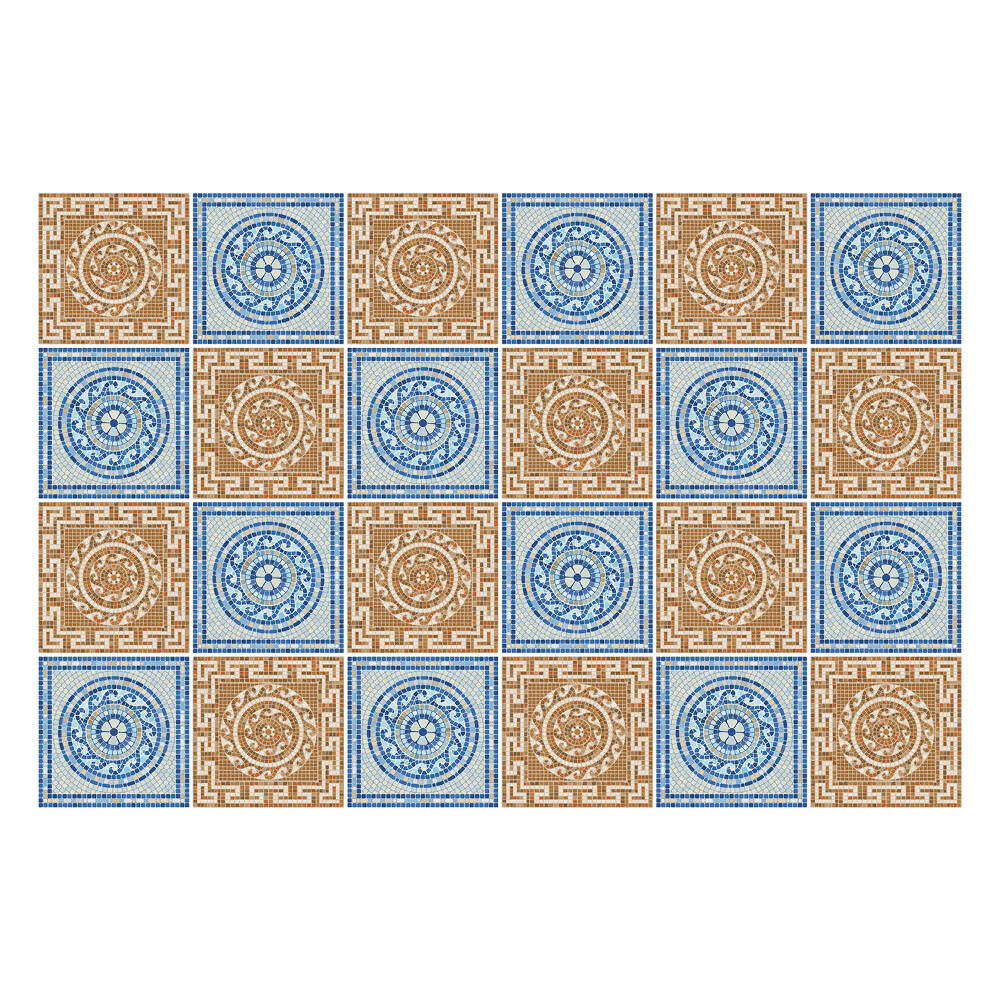 Nálepky na dlaždice Starožitná sada dlaždíc