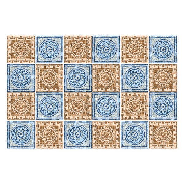 Nálepky na dlaždice Starožitná sada dlaždíc