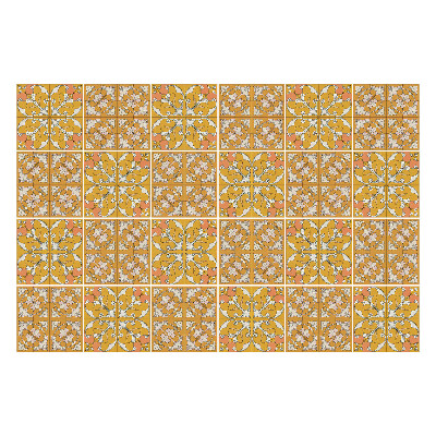 Samolepky na obklady Kvetinové motívy v rámoch