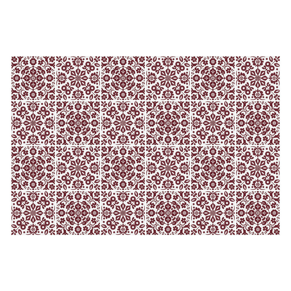 Samolepky na obklady Vzor inšpirovaný folklórom