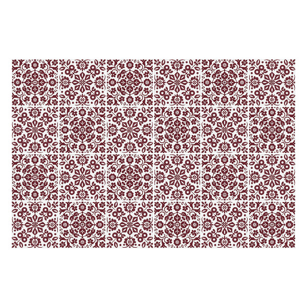 Samolepky na obklady Vzor inšpirovaný folklórom